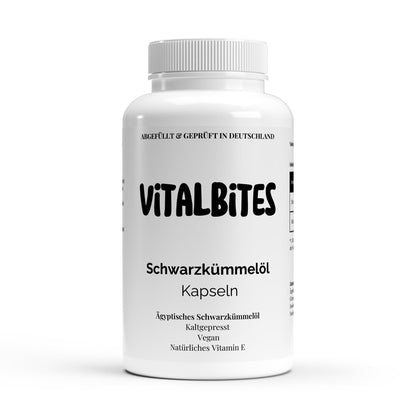 Ägyptisches Schwarzkümmelöl - 240 vegane Softgels